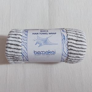 Bemakai manta hair towel wrap